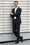 Businessman standing
