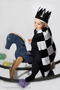 Kid in carnival costume