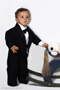 Kid in carnival costume