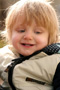 Kid smiling