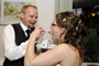 Eating the wedding cake