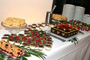 Wedding menu dessert
